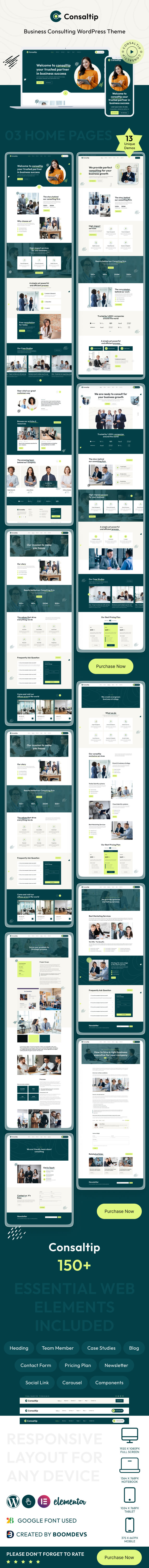 Consaltip – Business Consulting WordPress Theme - 5